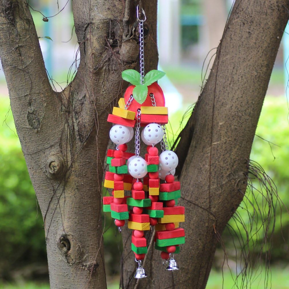 Exciting 22-Inch Bird Chewing Toy for Large and Medium Parrots - Perfect for Macaws, Cockatoos, and African Greys!