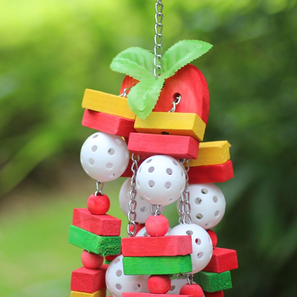 Exciting 22-Inch Bird Chewing Toy for Large and Medium Parrots - Perfect for Macaws, Cockatoos, and African Greys!