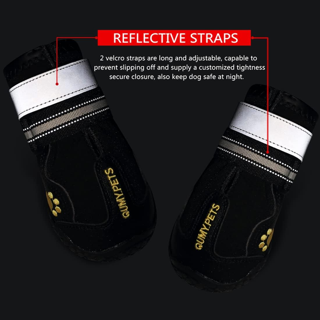 Ultimate Dog Shoes for Large Dogs - Protect Your Pup's Paws from Hot Pavement, Snow, and Rain with Water-Resistant, Skid-Resistant Boots for All Seasons!