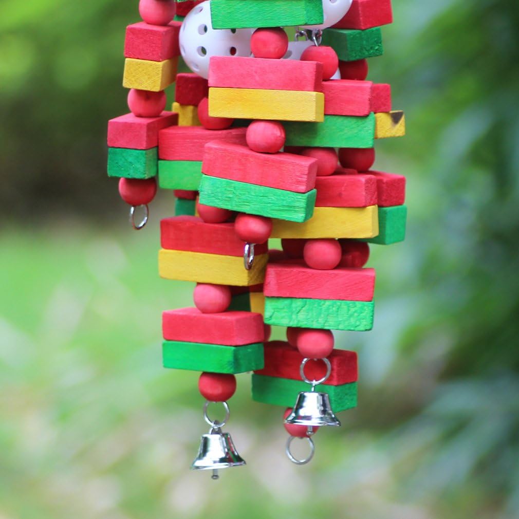 Exciting 22-Inch Bird Chewing Toy for Large and Medium Parrots - Perfect for Macaws, Cockatoos, and African Greys!