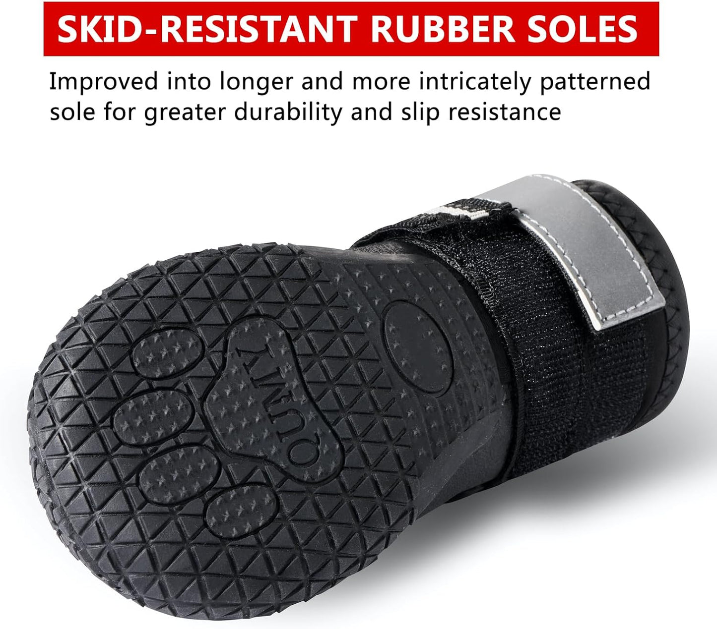 Ultimate Dog Shoes for Large Dogs - Protect Your Pup's Paws from Hot Pavement, Snow, and Rain with Water-Resistant, Skid-Resistant Boots for All Seasons!