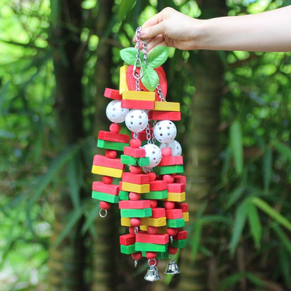 Exciting 22-Inch Bird Chewing Toy for Large and Medium Parrots - Perfect for Macaws, Cockatoos, and African Greys!